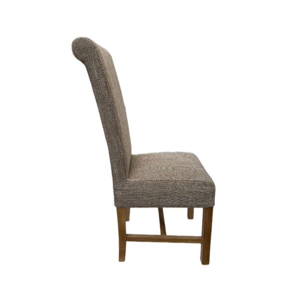 Tweed Beige Dining Chair
